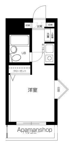 エクセレントハイム下高井戸 207号室 間取り