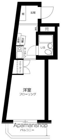 日神パレス赤堤 201号室 間取り