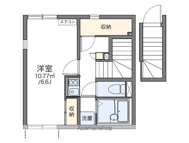 レオネクスト桜丘第３ 201号室 間取り