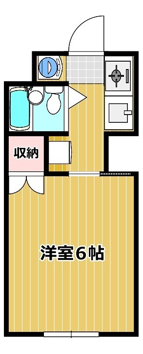 サニーハイツあさひ 間取り