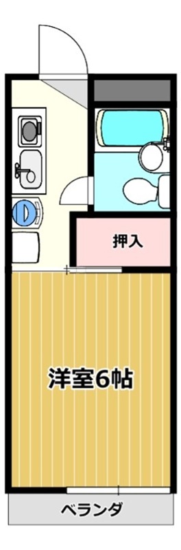 ハイツ幸 間取り
