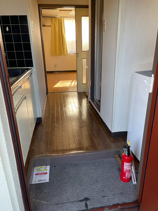 サニーハイツあさひ 玄関