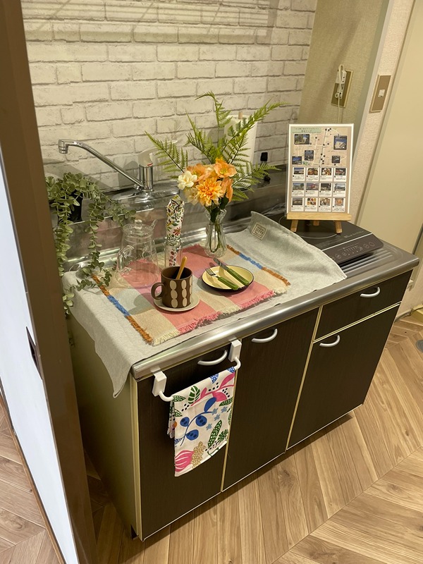 そよ風と春のアールグレイ キッチン