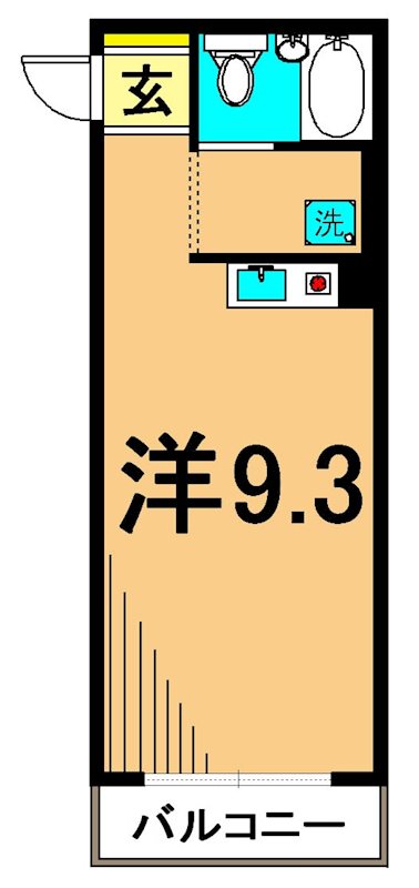 タピオラ中目黒 101号室 間取り