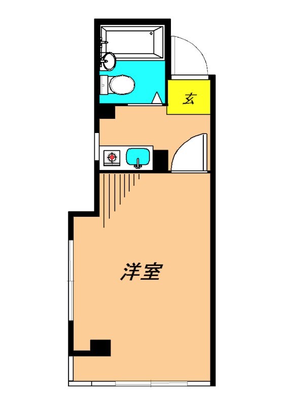 メゾン武蔵小山 間取り図