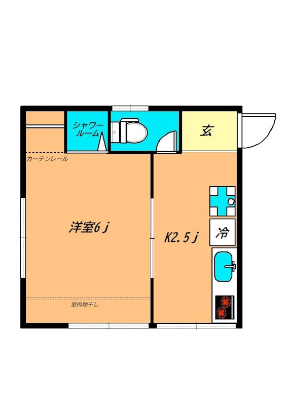 三恵荘 間取り図