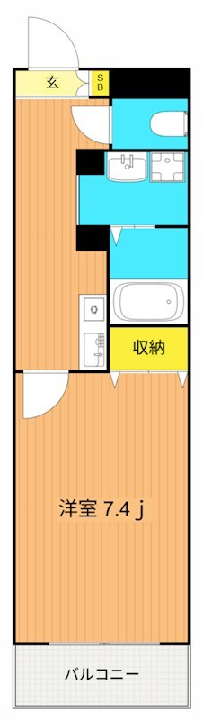 アプローズ祐天寺 間取り図