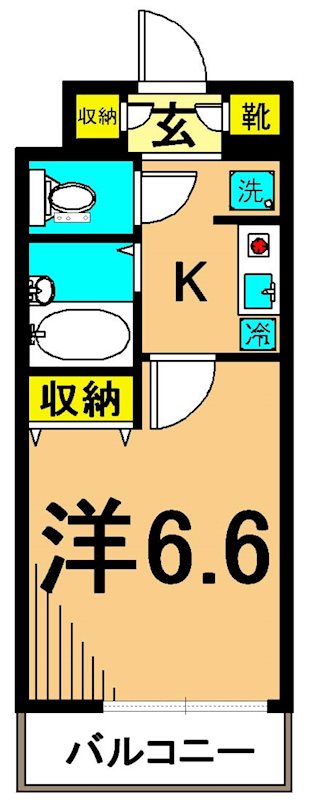 エアリーゼームス坂 間取り図