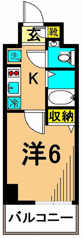 アイディ品川11 905号室 間取り