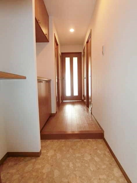 山王サクラマンション 玄関