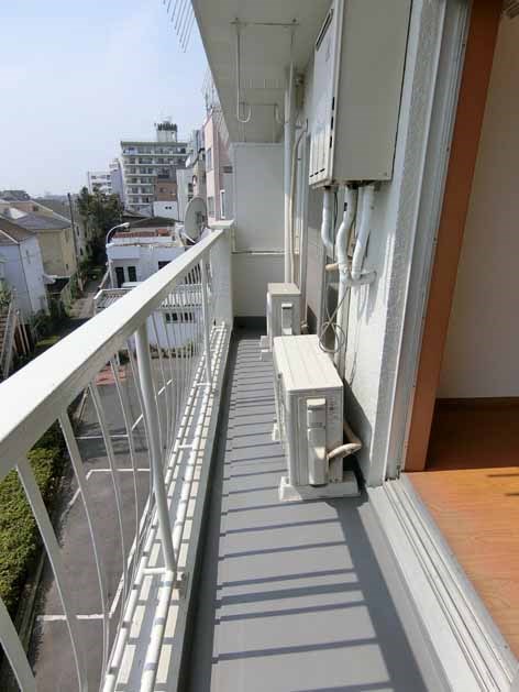 山王サクラマンション ベランダ