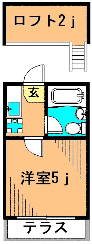 ライフピア西小山 105号室 間取り