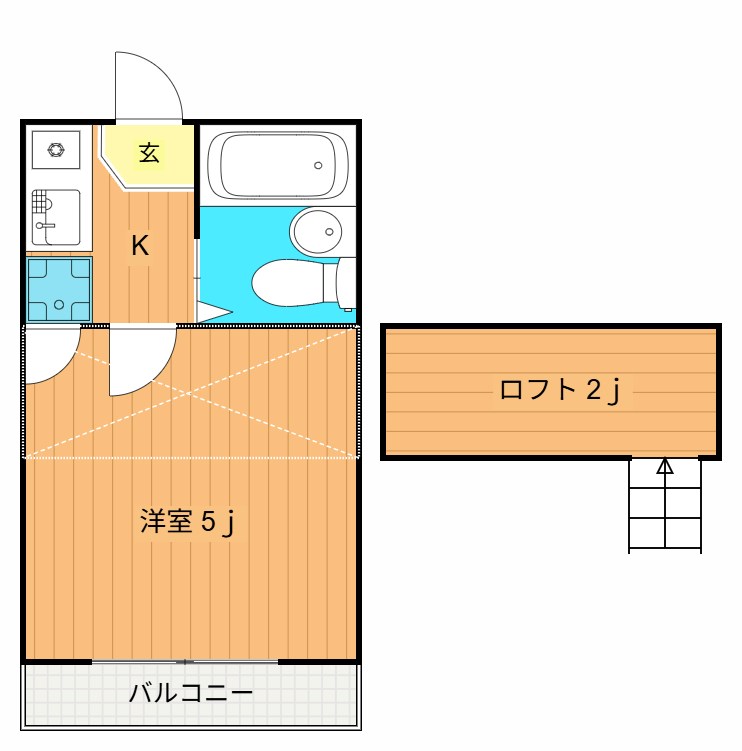 ライフピア西小山 105号室 間取り