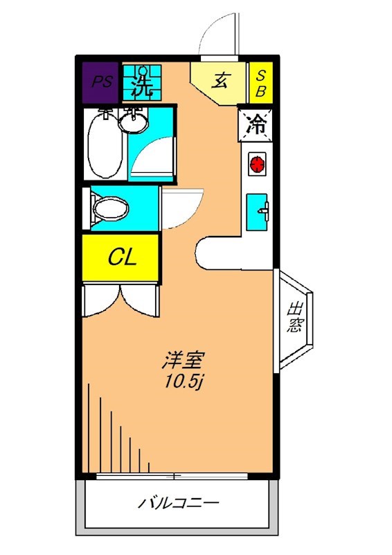 プロスパー目黒本町 間取り図