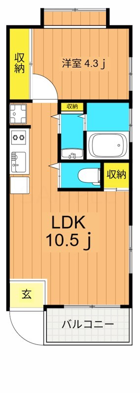 スプレンドーレ武蔵小山 301号室 間取り