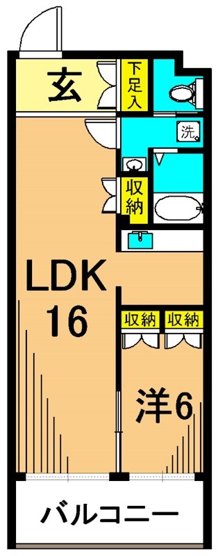 保萬齢  間取り図