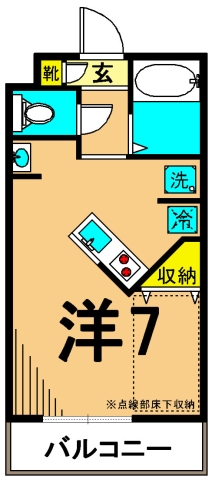 グランヴァン大井町II 間取り図