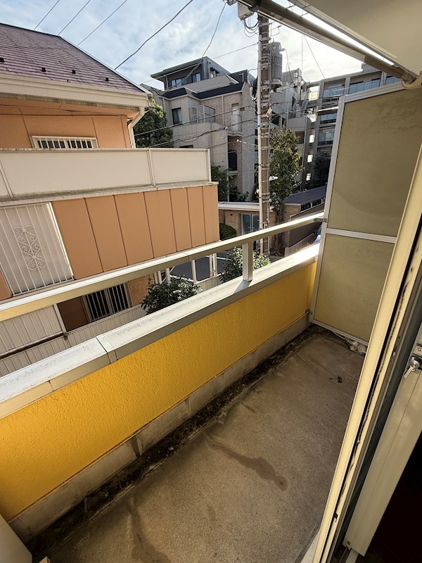 クレール学芸大学 ベランダ