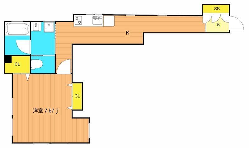 ＴＭハイツ 303号室 間取り