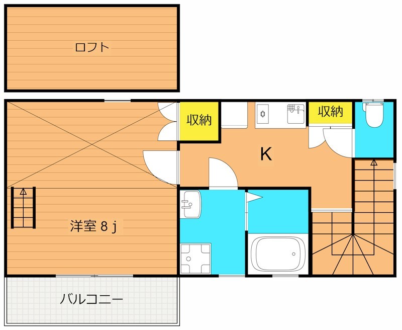 PROGRESS 間取り図