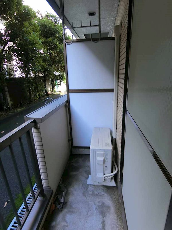 第二浅間マンション ベランダ