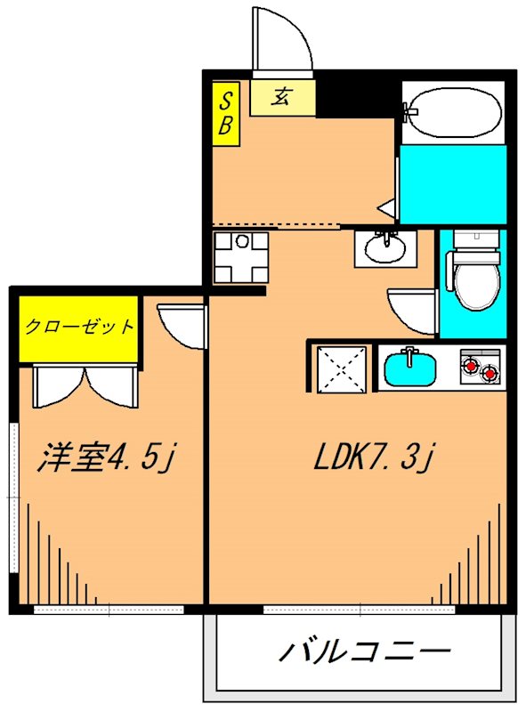 パークアベニュー 間取り図