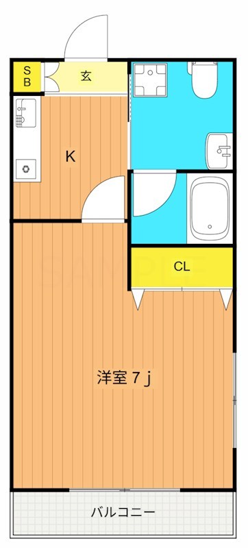 パルクフレンテ 間取り図