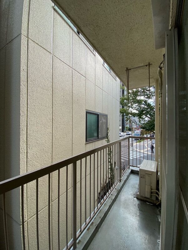 文栄マンション ベランダ