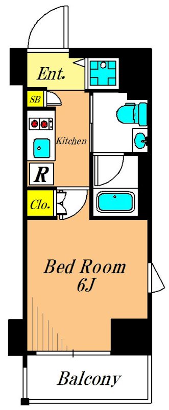 グラントゥルース大森ライズ 間取り図