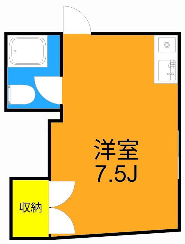 サニーハイツ 間取り図