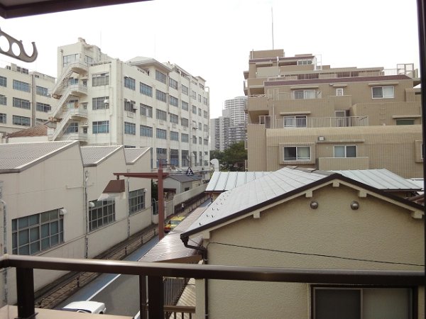 シャルム西大井  ベランダ