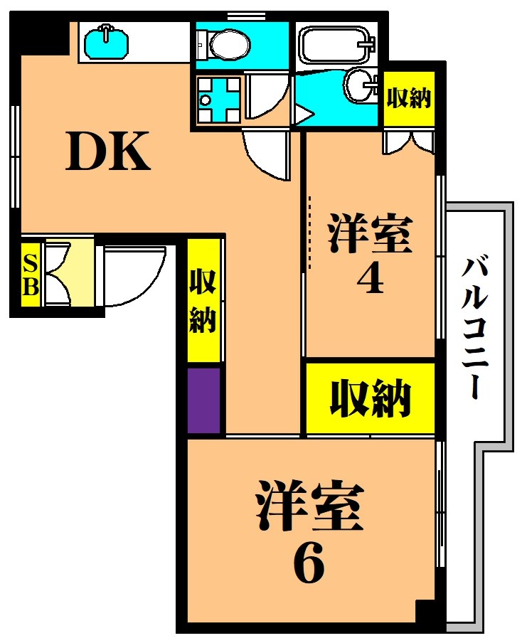 TNハウス 301号室 間取り