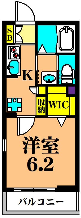 ALLURE渋谷本町 306号室 間取り