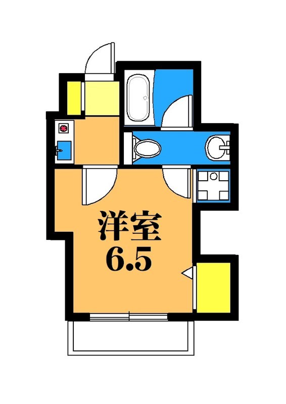 パンショナ大井 302号室 間取り
