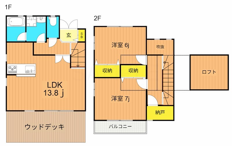 マノワールアトリオ 3301号室 間取り