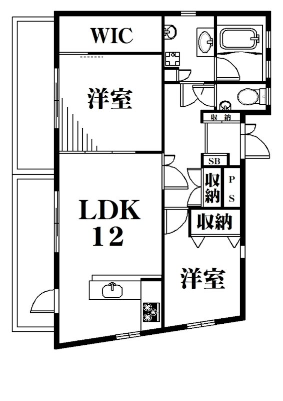 ビストート91 間取り図
