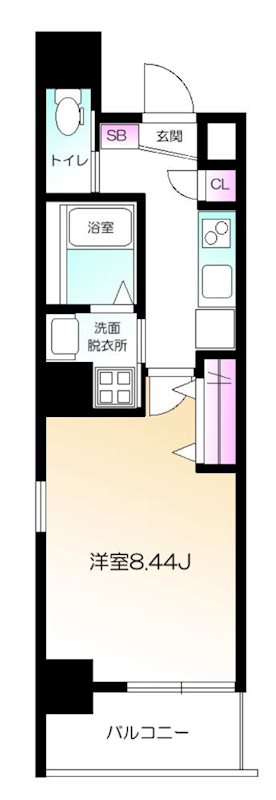 ヴェール南麻布  間取り図