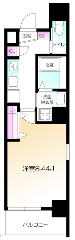 ヴェール南麻布  301号室 間取り