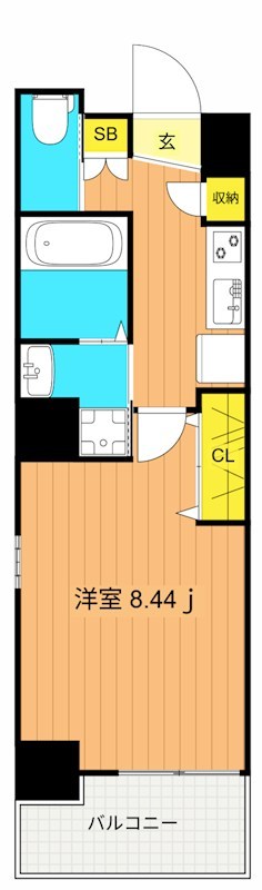 ヴェール南麻布 401号室 間取り