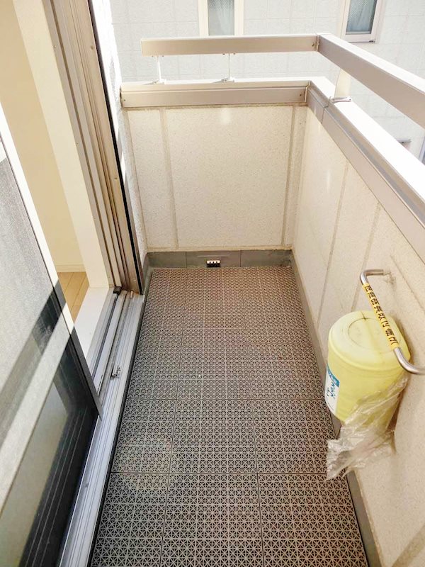 クローバーｆ ベランダ