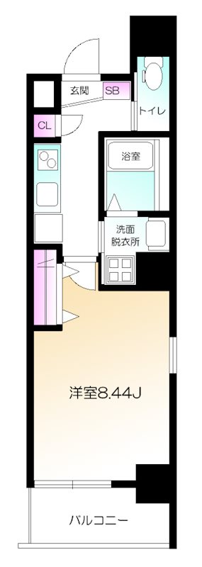 ヴェール南麻布 401号室 間取り