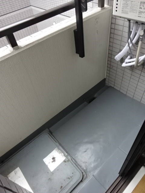 西小山アパートメント ベランダ