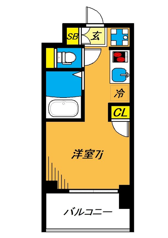 シティータワー武蔵小山レジデンス棟 間取り図