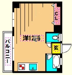 さくらマンション  202号室 間取り