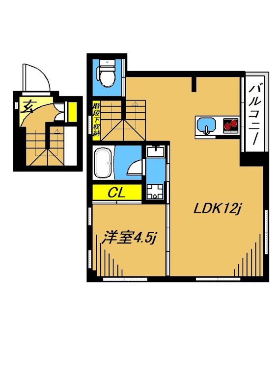 NEXUS尾山台 間取り図