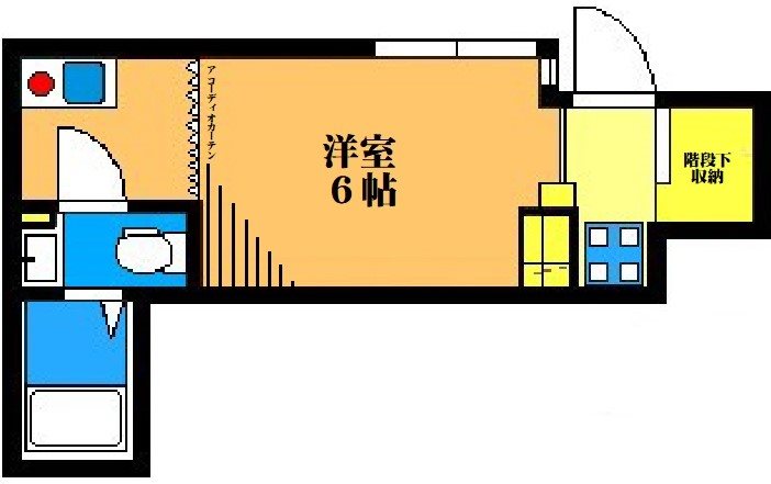 ブランシール大崎  1002号室 間取り