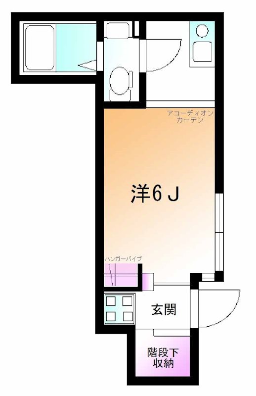 ブランシール大崎  1002号室 間取り