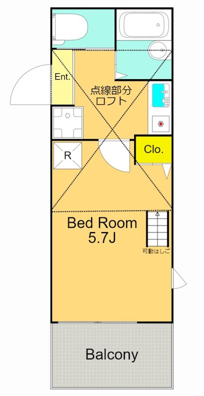 エスぺランサ池上 403号室 間取り