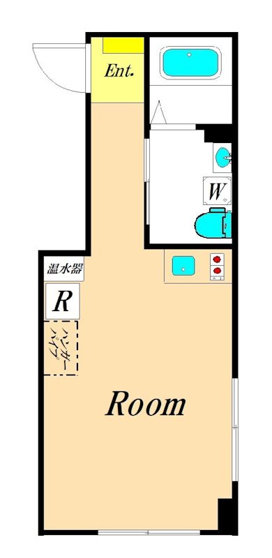 アルティス山王 5E号室 間取り