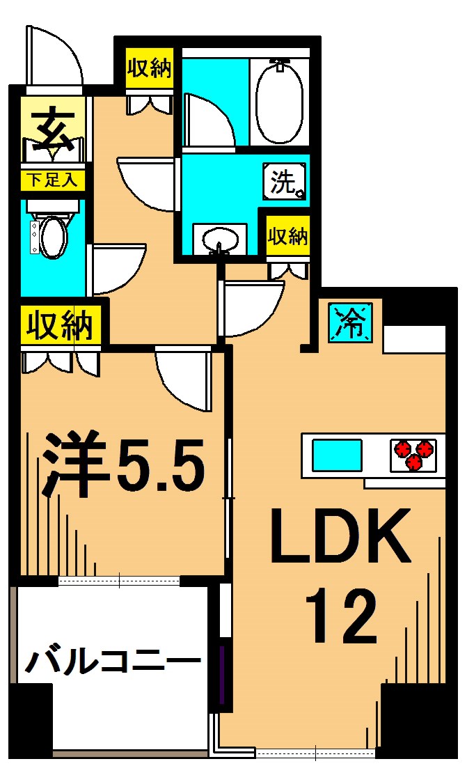 大崎ウエストシティタワーズW棟 間取り図
